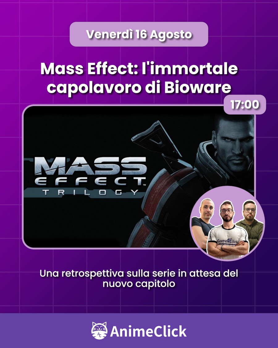 AnimeClick su Twitch: programma dal 12 al 18 agosto AnimeClick su Twitch: programma dal 12 al 18 agosto